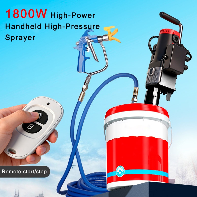 Diy Automation - 1800W Portable High-pressure Sprayer, DIY Multi-functional