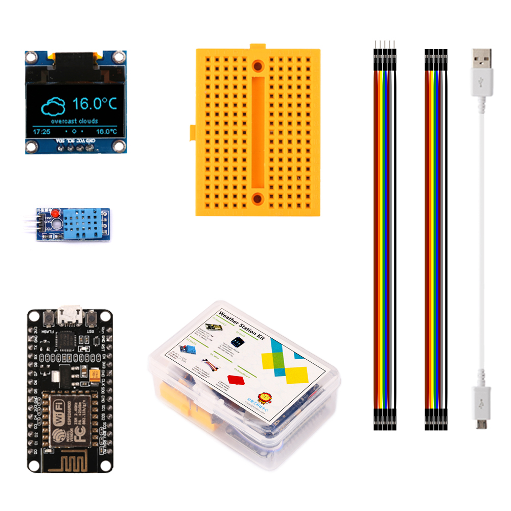 ESP8266 Weather Station  DIY K - Esp8266 Nodemcu Board ulasan dan harga