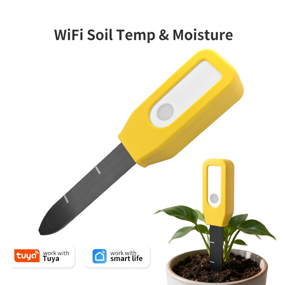 YFK Tuya WiFi Soil Temperature - Home Automation Technology ulasan dan harga