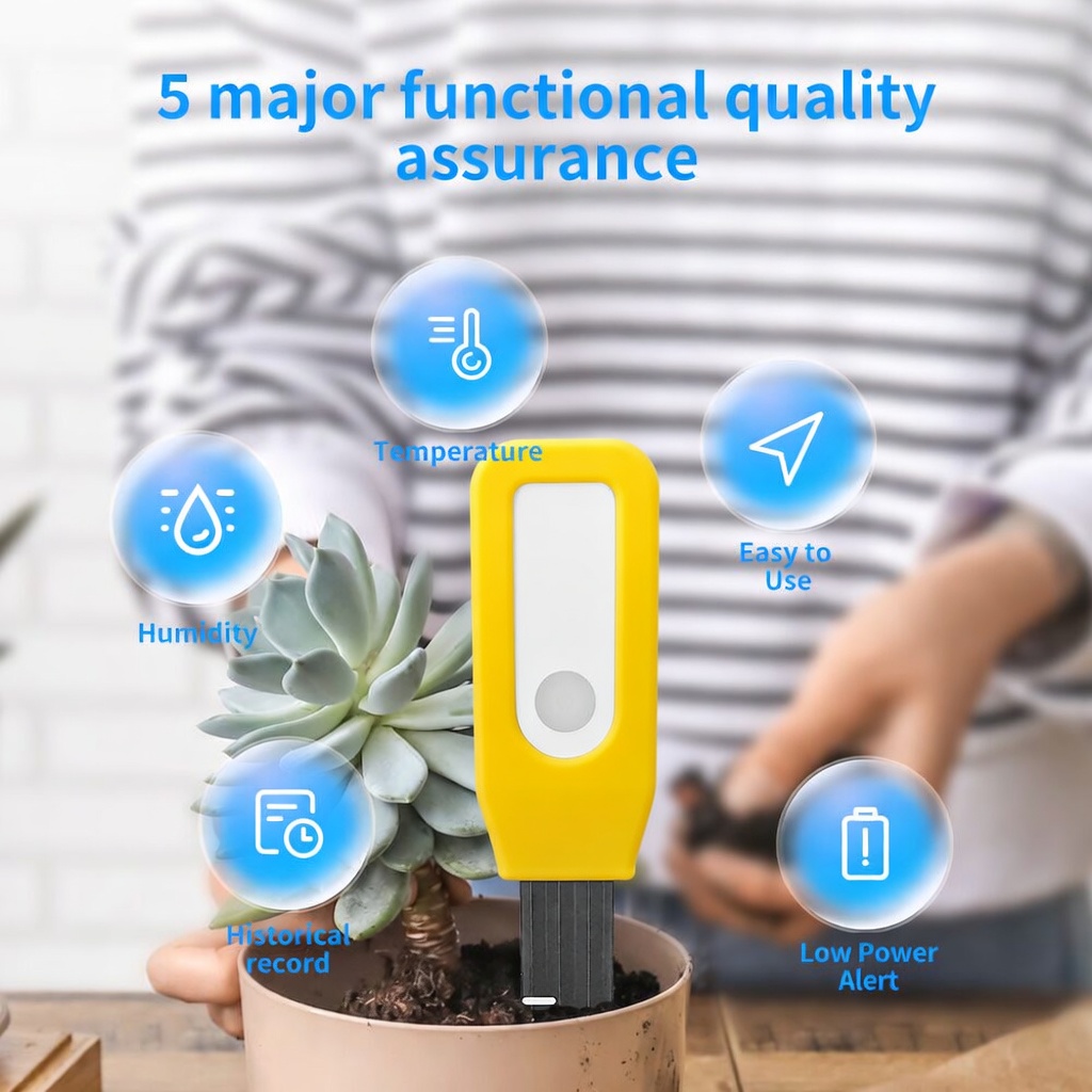 YFK Tuya WiFi Soil Temperature - Home Automation Technology ulasan dan harga